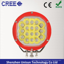 180mm 7 &quot;12V-24V 90W CREE LED Offroad Conducción Luz